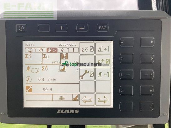 Empacadora gigant - Claas - rollant 374 rc pro