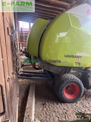 Empacadora gigant - Claas - variant 480 rc