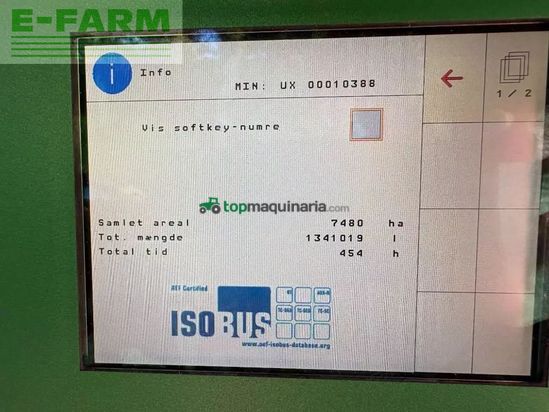 Atomizador - Amazone - ux 3200 super