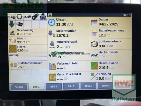 Tractor agrícola - Steyr - 6145 profi