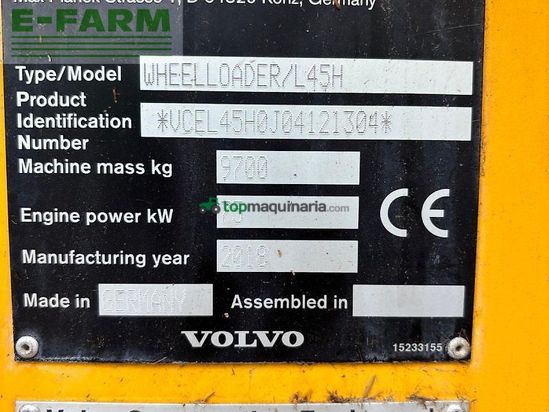 Minicargadora - Volvo - l45h