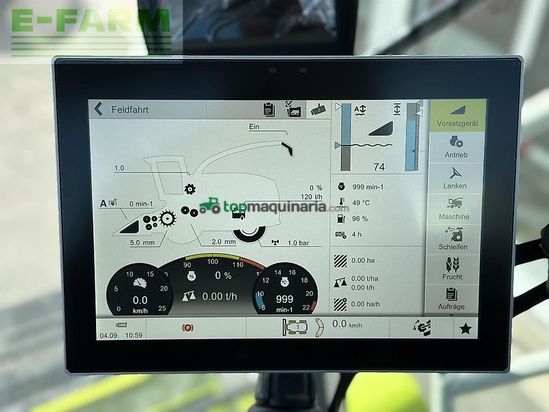 Cosechadora de Cereal - Claas - jaguar 960 502 + pu 300 profi contour