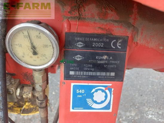 Cortacésped manual - Kuhn - fc 283