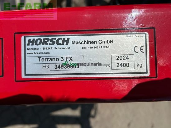 Cultivador - Horsch - terrano 3 fx