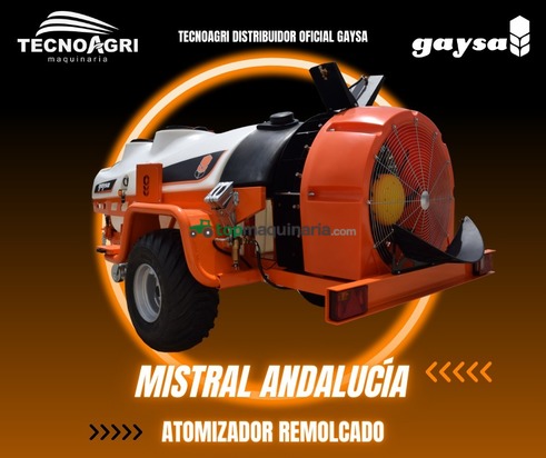  Atomizador Remolcado Mistral Andalucía de GAYSA 