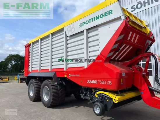 Remolqu agrícola - Pöttinger - jumbo 7380 db