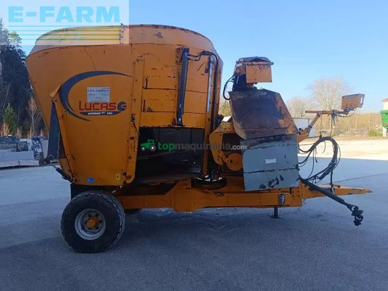 Remolqu esparcidor - Lucas - spirmix jet 140