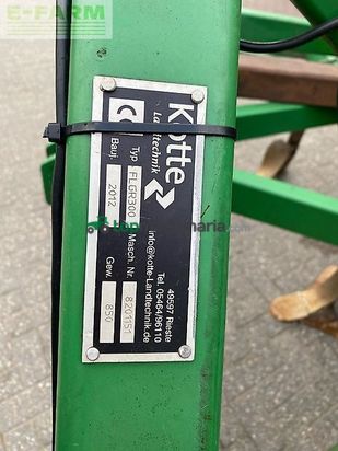 Cultivador - Kotte - flgr300 inkl. amazone aufbaudrille