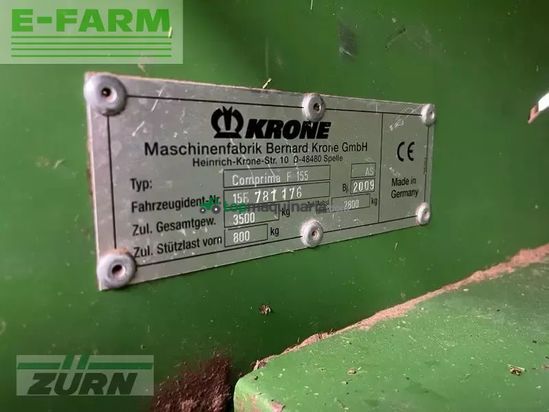 Empacadora gigant - Krone - comprima f 155 xc