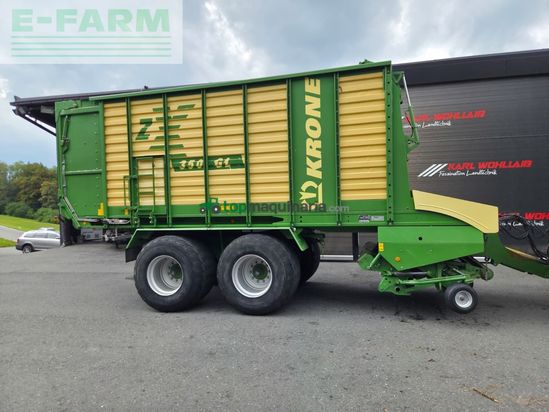 Cinta transportadora de forraje - Krone - zx 350 gl
