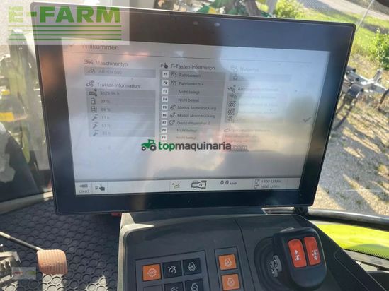 Tractor agrícola - Claas - arion 550 cmatic cebis