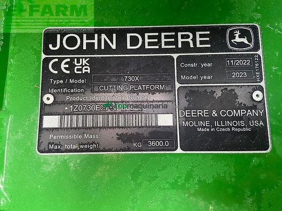 Cosechadora de Cereal - John Deere - t660 my23 prod 30