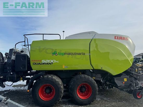 Empacadora gigant - Claas - quadrant 5200 evolution fc tandem