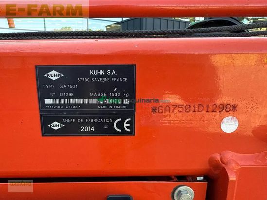 Rastrillo - Kuhn - ga 7501