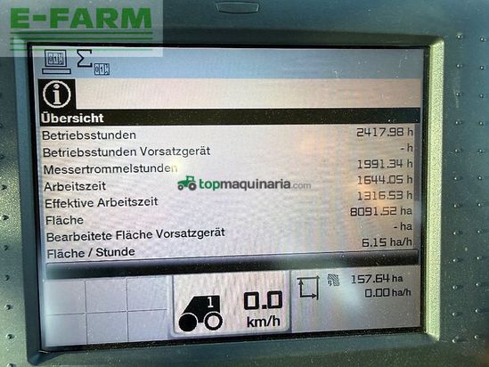 Cosechadora de Cereal - Claas - jaguar 860 4-trac