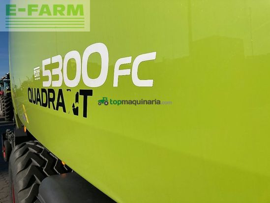 Empacadora gigant - Claas - quadrant 5300 fc