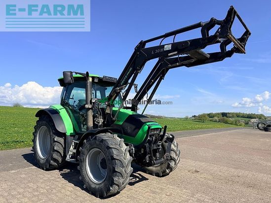 Tractor agrícola - Deutz-Fahr - agrotron k100 mit frontlader