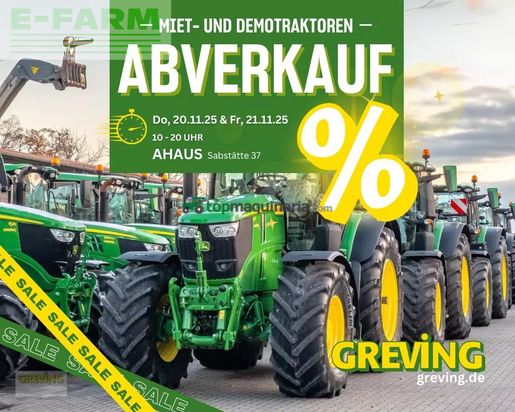 Tractor agrícola - John Deere - 6r215 *garantieverlängerung*