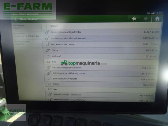 Cosechadora de Cereal - Krone - big x 1180