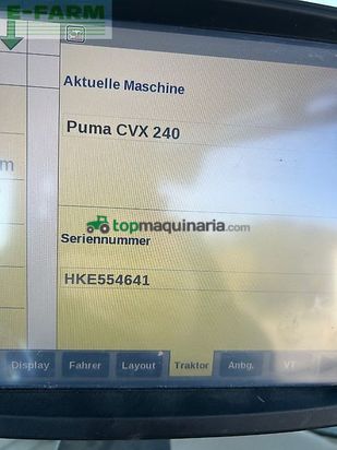 Tractor agrícola - Case IH - puma cvx 240