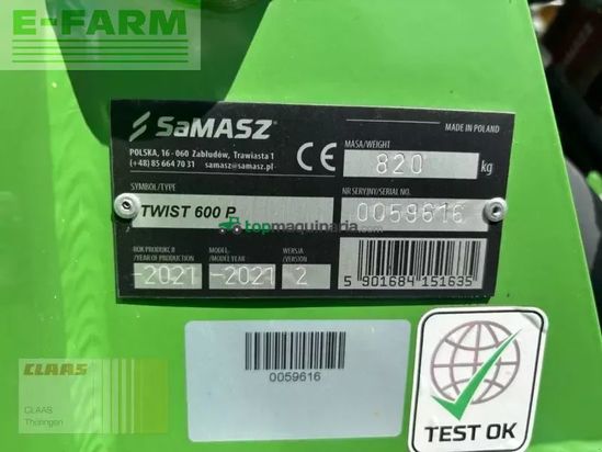 Rastrillo - Samasz - twist 600 p