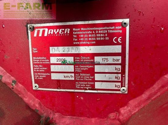 Remolqu esparcidor - Siloking - da 2300