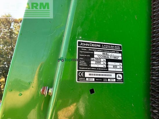 Empacadora gigant - John Deere - 864 rb rotorflow
