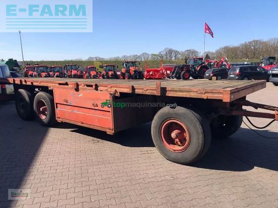 Remolqu agrícola -  - iwt lübeck plattformanhänger