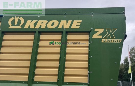 Cinta transportadora de forraje - Krone - zx 430 gd