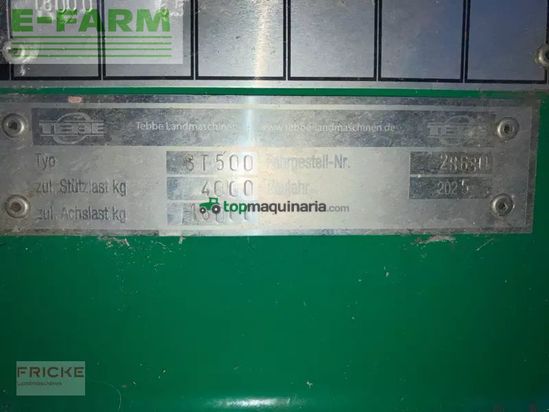 Cinta transportadora de forraje - Tebbe - st 500