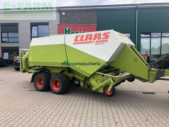 Empacadora gigant - Claas - quadrant 2200