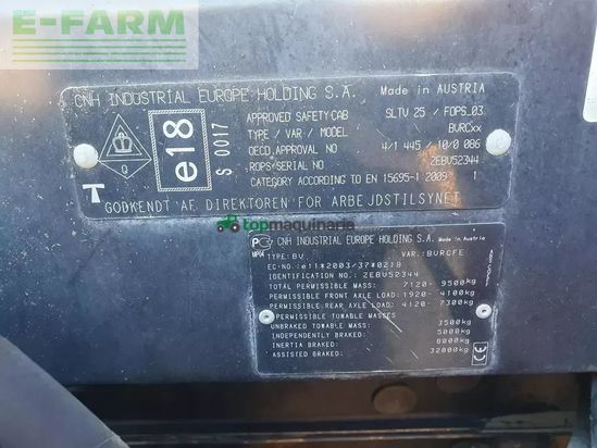 Tractor agrícola - Case IH - maxxum 120 cvx CVX