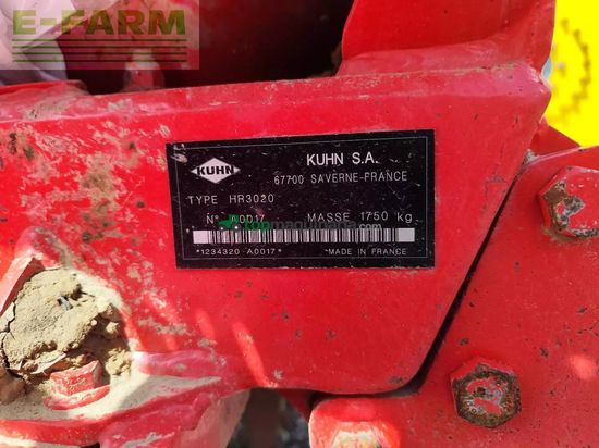 Grada rotativa - Kuhn - hr 3020