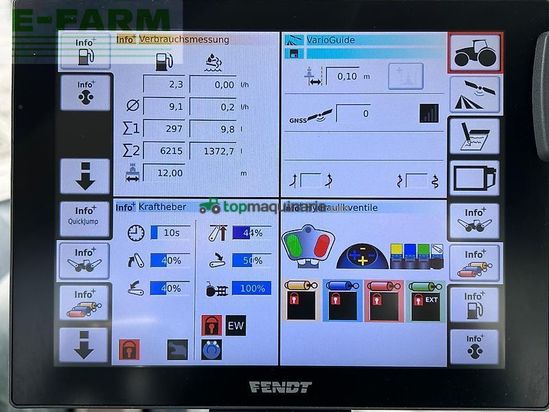 Tractor agrícola - Fendt - 826 vario profiplus naturegreen