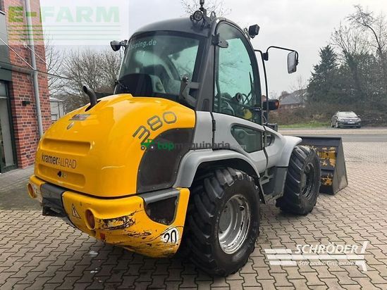 Minicargadora - kramer - 380 allrad + schaufel + palettengabel