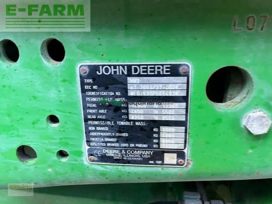 Tractor agrícola - John Deere - 7530 premium