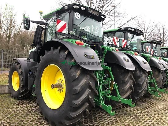 Tractor agrícola - John Deere - 6250r mit fkh/ fzw/ ap-40km/h