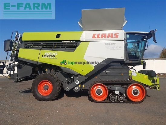Cosechadora de Cereal - Claas - lexion 8700 terra trac
