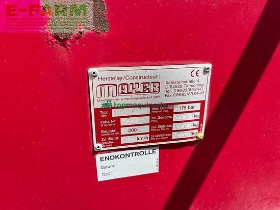 Remolqu esparcidor - Mayer - siloking vm9