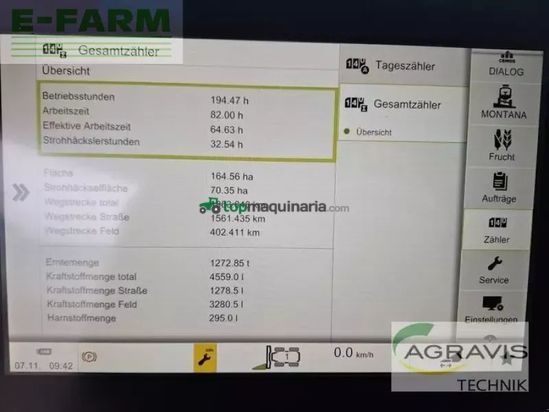 Cosechadora de Cereal - Claas - trion 540