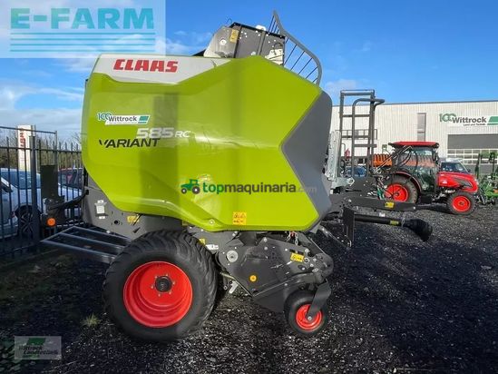 Empacadora gigant - Claas - variant 585 rc