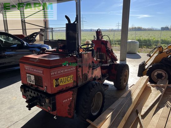 Minicargadora - Weidemann - 1705 d/m mit kabine