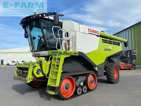 Cosechadora de Cereal - Claas - lexion 770 tt + cemos automatic + v1230
