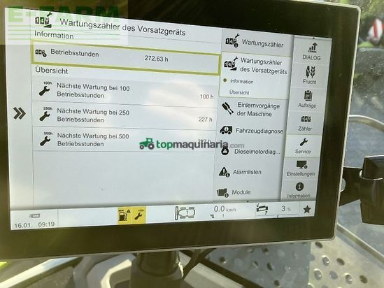 Cabezal - Claas - convio flex 770 + tw