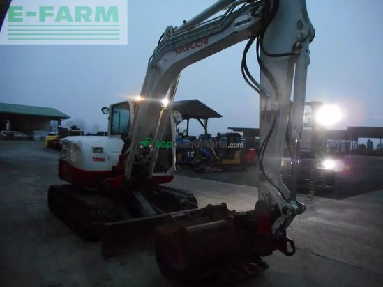 Excavadora - Takeuchi - tb 290 mit poowertilt + hydr. sw + klima