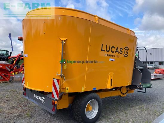 Remolqu esparcidor - Lucas - spirmix 180 tapis