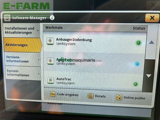 Tractor agrícola - John Deere - 8r370