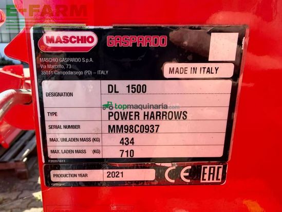 Grada rotativa - Maschio - delfino 1500
