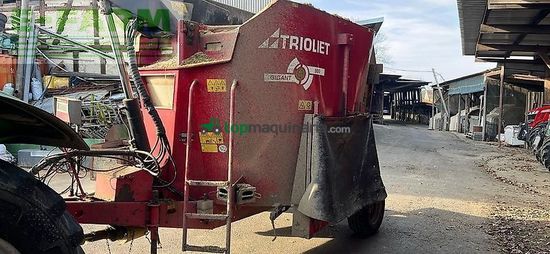 Remolqu esparcidor -  - futtermischwagen trioliet gigant 900