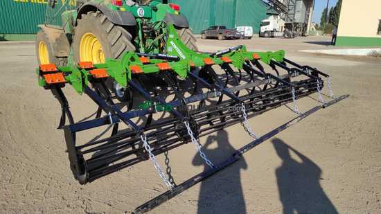 CULTIVADOR SEMICHISEL DE 21 BRAZOS ELASTOMEROS 35X35 EN DOS FILAS